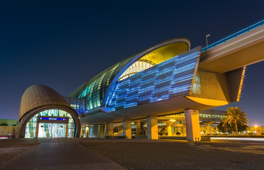 The Dubai Metro