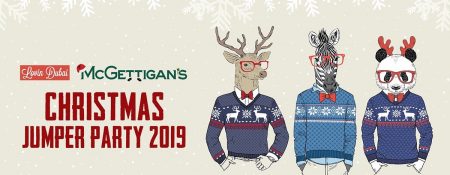 Christmas Jumper Party 2019 at McGettigan’s JLT - Coming Soon in UAE
