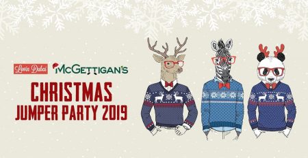 Christmas Jumper Party 2019 at McGettigan’s JLT - Coming Soon in UAE
