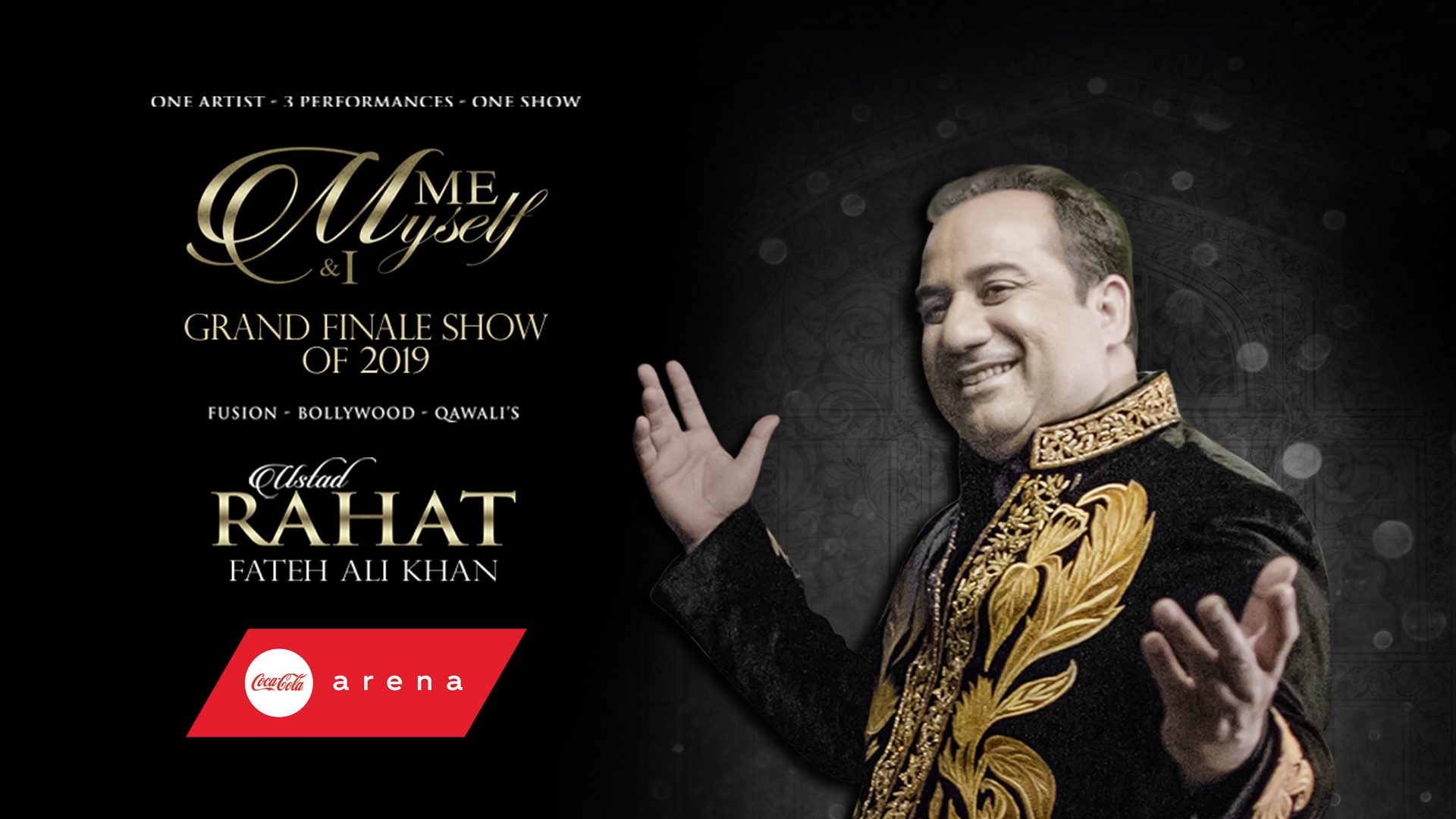 ‘Me, Myself & I’ Show by Ustad Rahat Fateh Ali Khan - Coming Soon in UAE