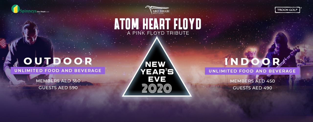 New Year’s Eve Party with A Tribute to Pink Floyd by Atom Heart Floyd - Coming Soon in UAE