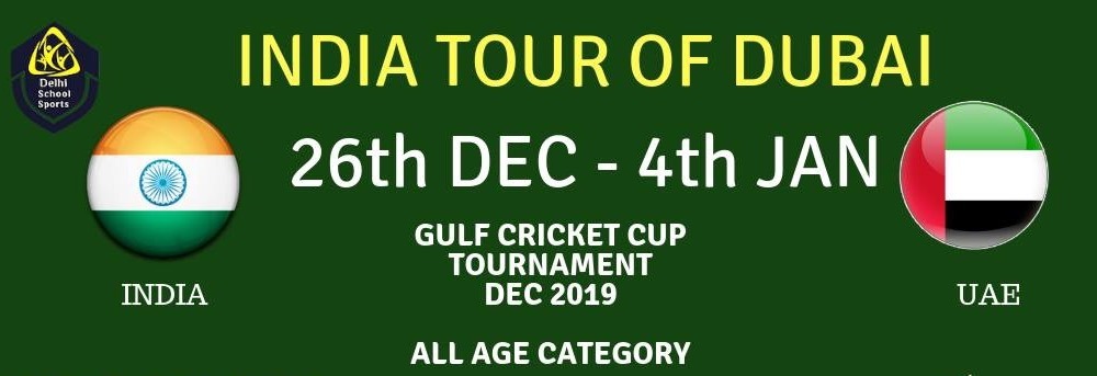 Gulf Cup League Match India Cricket Under 13, 15, 17 - Coming Soon in UAE