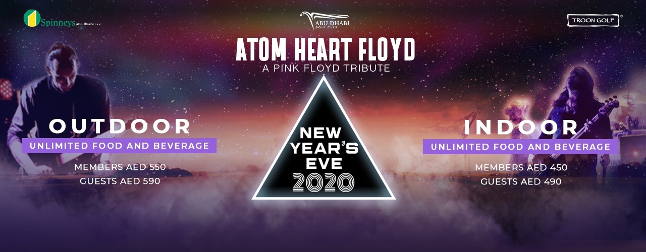 New Year’s Eve Party with A Tribute to Pink Floyd by Atom Heart Floyd - Coming Soon in UAE