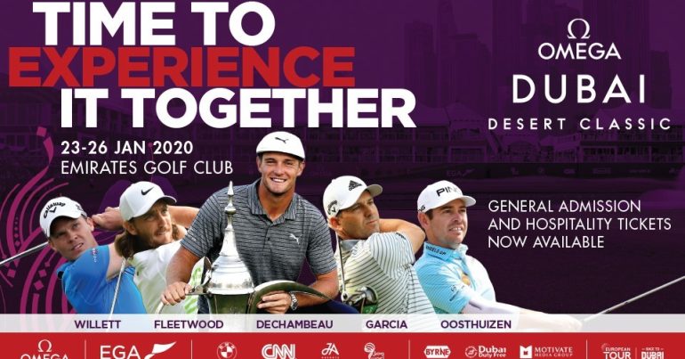Omega Dubai Desert Classic 2020 - Coming Soon in UAE