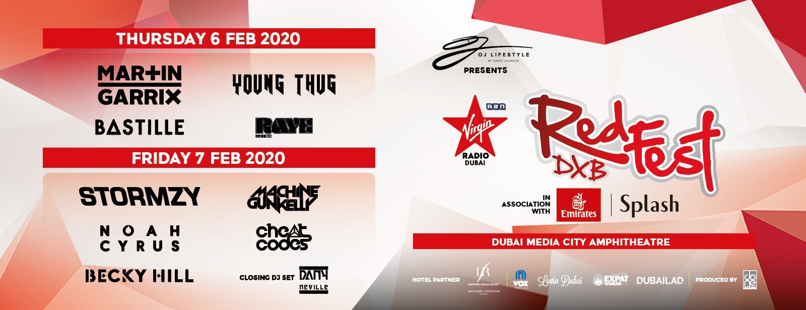 RedFest DXB 2020 - Coming Soon in UAE