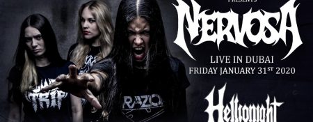 Nervosa Live in Dubai - Coming Soon in UAE