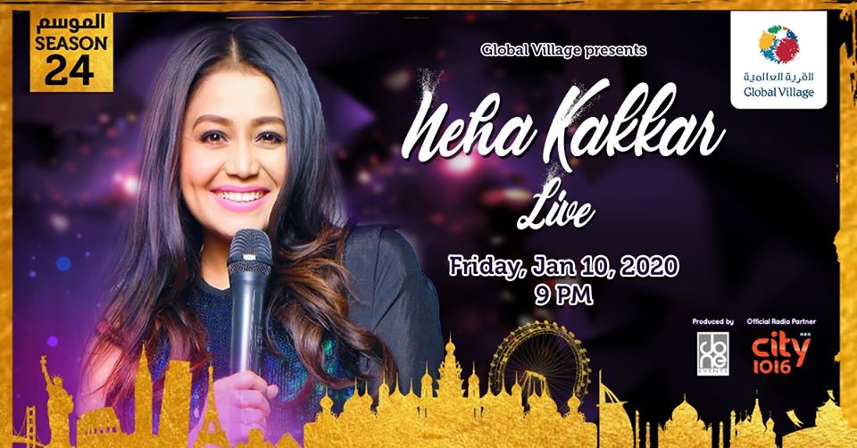 Neha Kakkar Live at the Global Village 2020 - Coming Soon in UAE