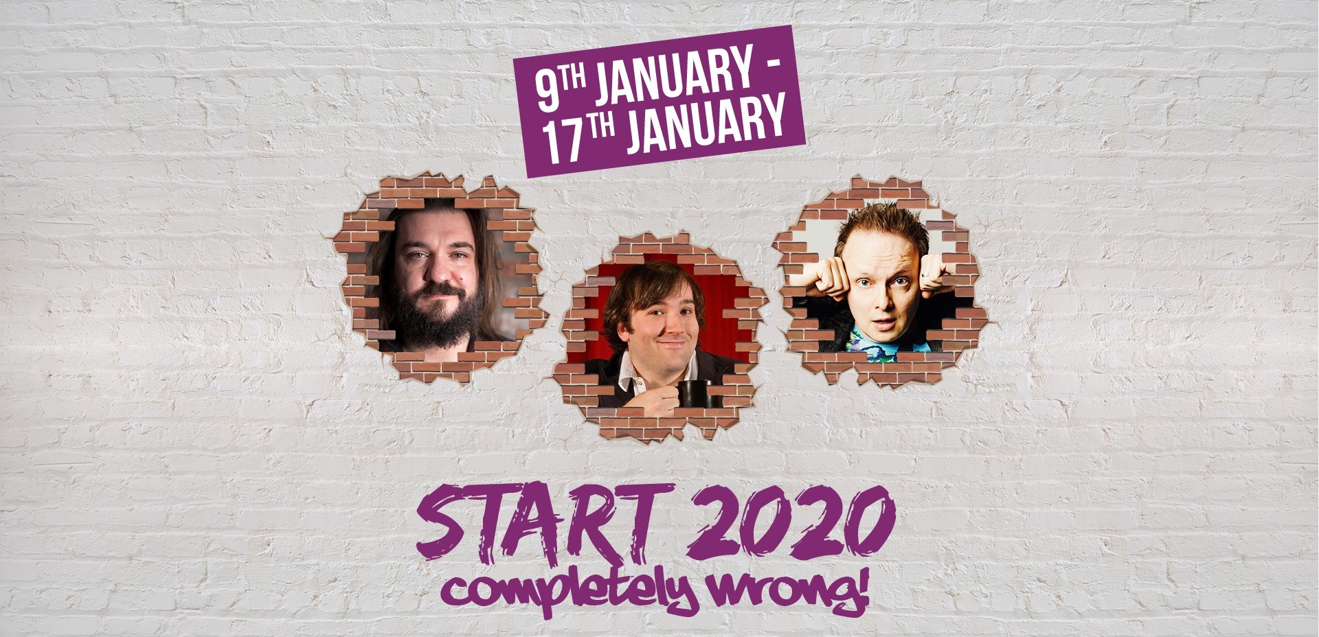 The Laughter Factory: “Start 2020 Completely Wrong!” - Coming Soon in UAE