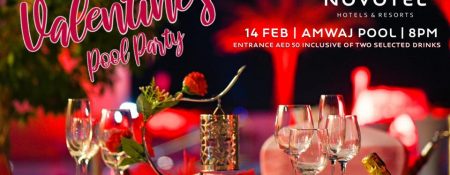 Valentine’s Pool Party at Novotel Fujairah - Coming Soon in UAE
