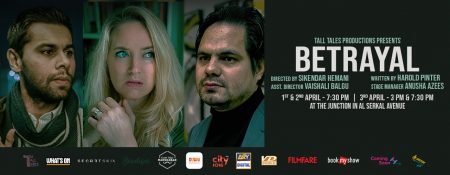 Theatrical Extravaganza “Betrayal” by Harold Pinter - Coming Soon in UAE