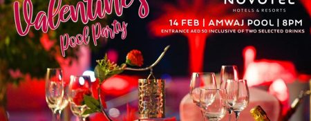 Valentine’s Pool Party at Novotel Fujairah - Coming Soon in UAE