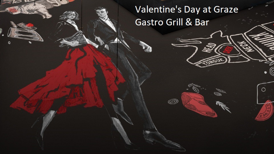 Valentine’s Day at Graze Gastro Grill & Bar - Coming Soon in UAE