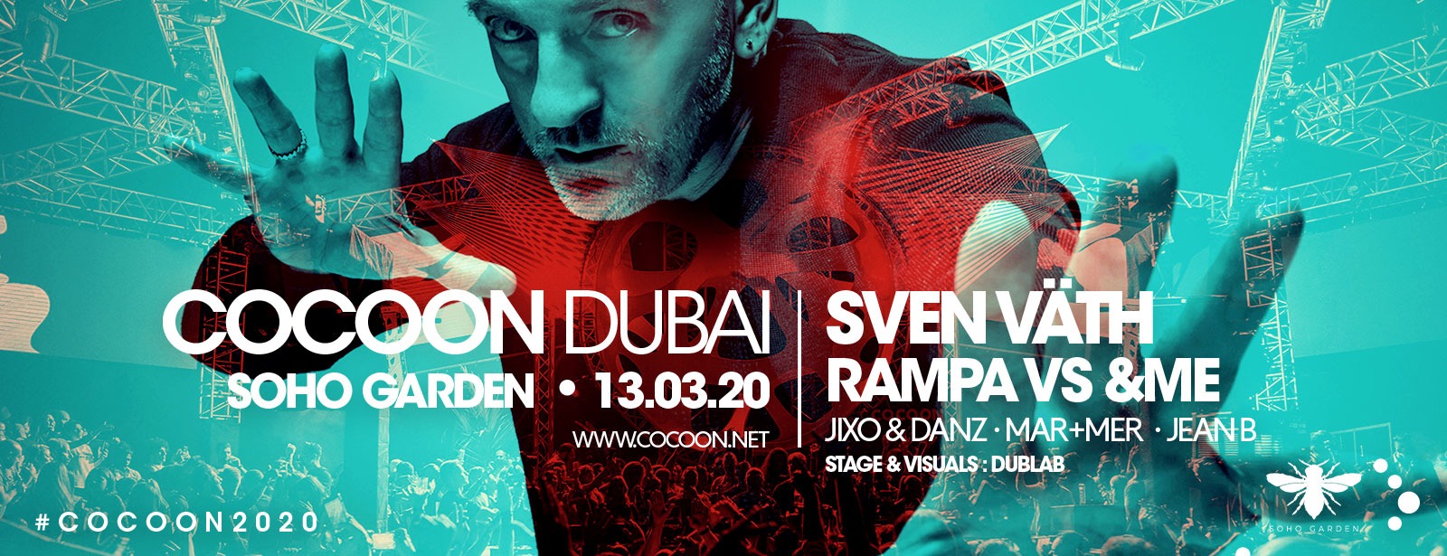 Soho Garden presents Cocoon, Sven Väth, and Rampa VS &ME - Coming Soon in UAE