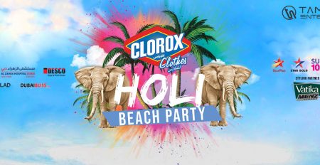 Clorox Holi Beach Party - Coming Soon in UAE