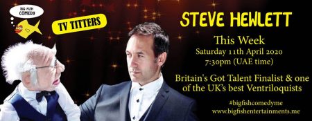 Comedy Show with Steve Hewlett - Coming Soon in UAE