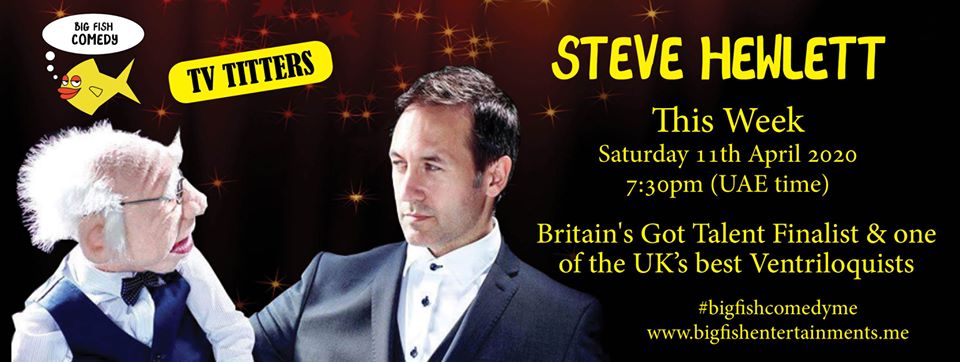 Comedy Show with Steve Hewlett - Coming Soon in UAE