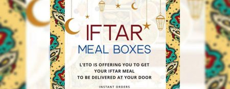 Iftar Meal Boxes from L’ETO - Coming Soon in UAE