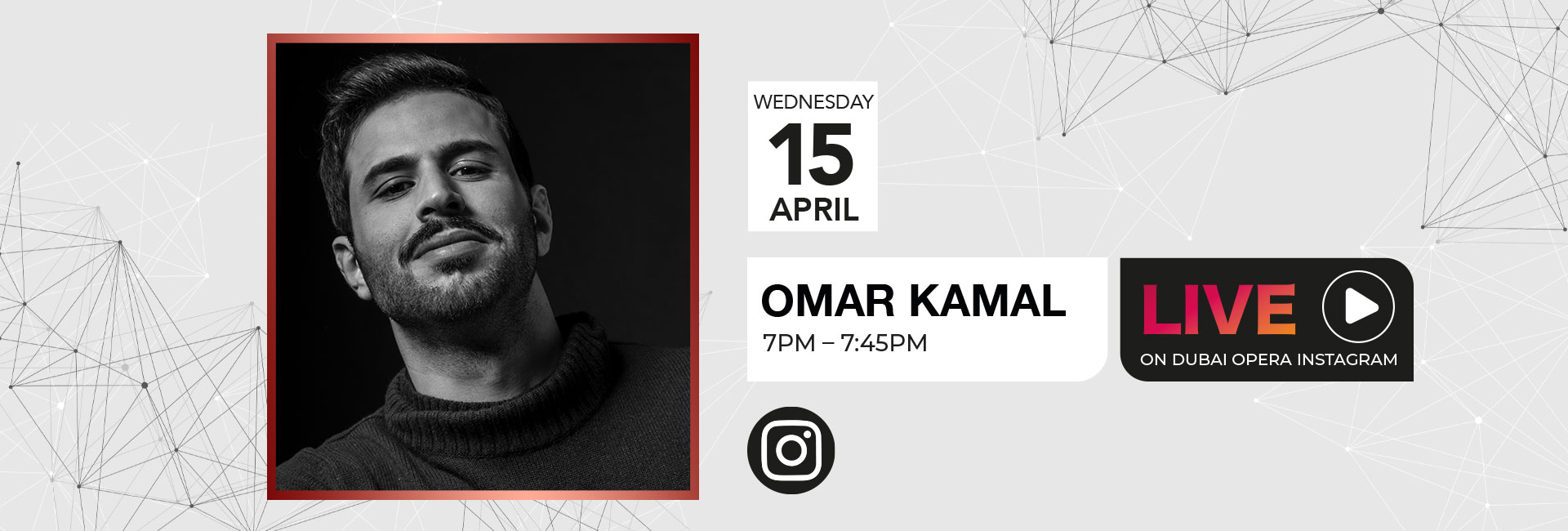 Omar Kamal Live Performance - Coming Soon in UAE