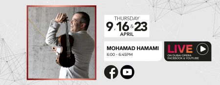 Mohamad Hamami Live Streaming Concert - Coming Soon in UAE