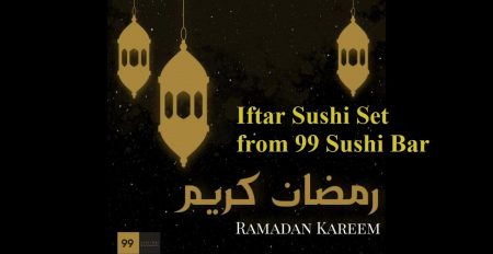 Iftar Sushi Set from 99 Sushi Bar - Coming Soon in UAE