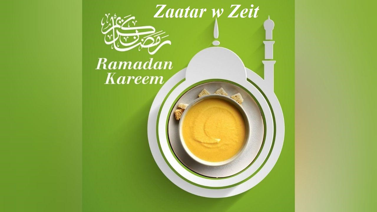 Iftar & Suhoor Offer from Zaatar w Zeit - Coming Soon in UAE