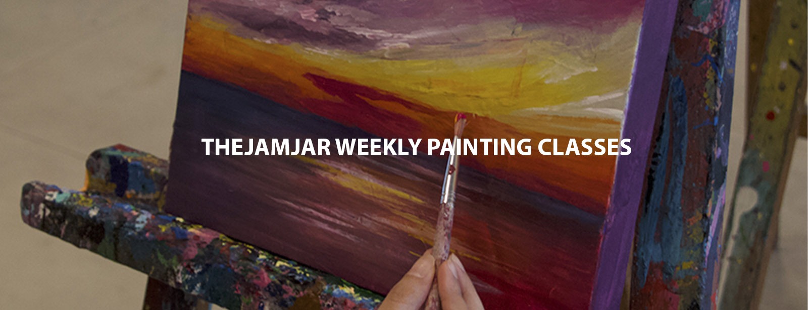 Painting Classes at the JamJar Community Arts Space - Coming Soon in UAE
