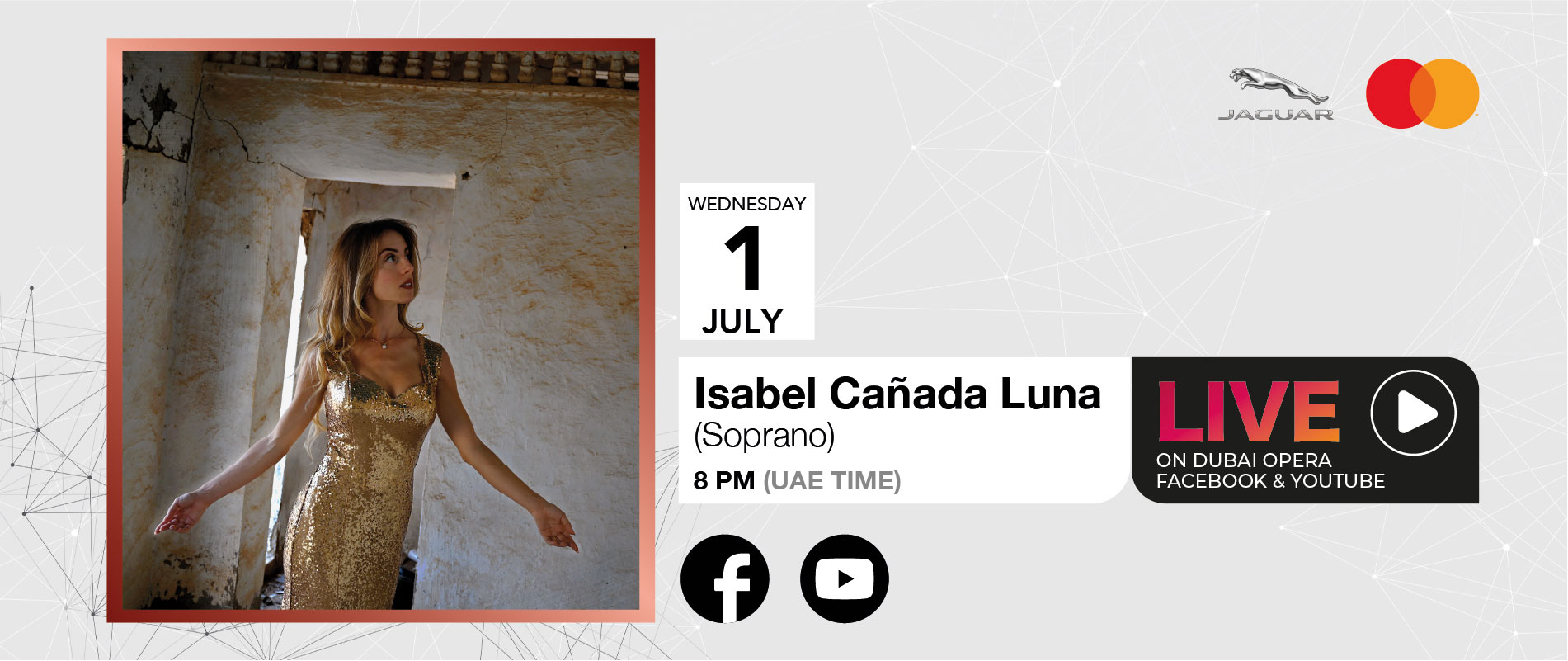 Isabel Cañada Luna Online Concert - Coming Soon in UAE