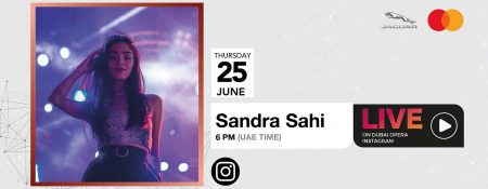 Sandra Sahi Online Concert - Coming Soon in UAE