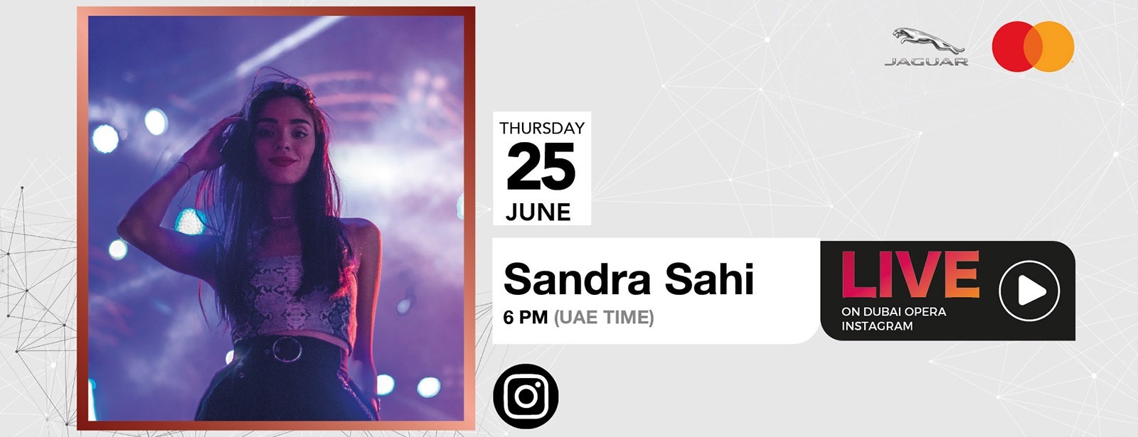 Sandra Sahi Online Concert - Coming Soon in UAE