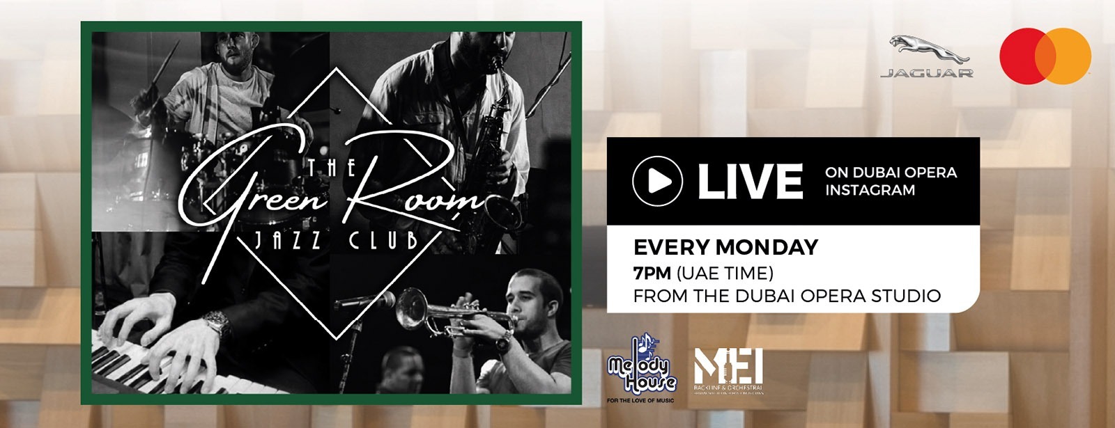 The Green Room Jazz Club Series - Coming Soon in UAE