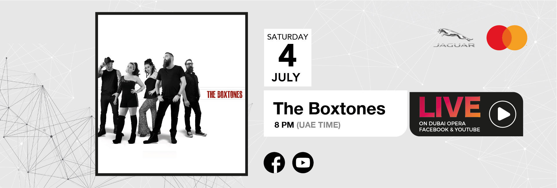 The Boxtones Online Concert - Coming Soon in UAE