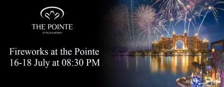 DSS: Fireworks at the Pointe & Food deals - Coming Soon in UAE