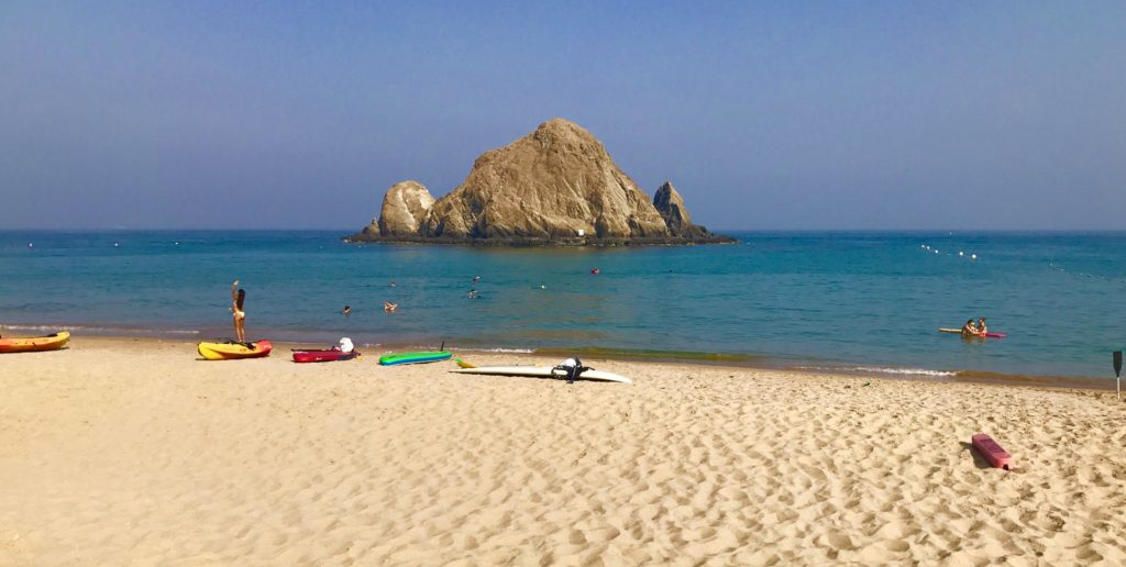 Sandy Beach and Snoopy Island, Al Aqah