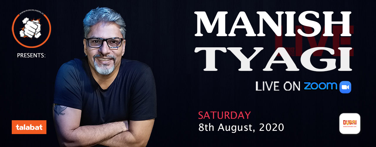 Punchliners Comedy Show with Manish Tyagi - Coming Soon in UAE