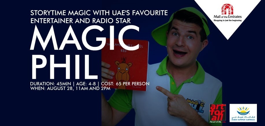Storytime Magic with Magic Phil - Coming Soon in UAE