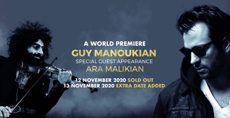 Guy Manoukian and Ara Malikian at Dubai Opera - Coming Soon in UAE