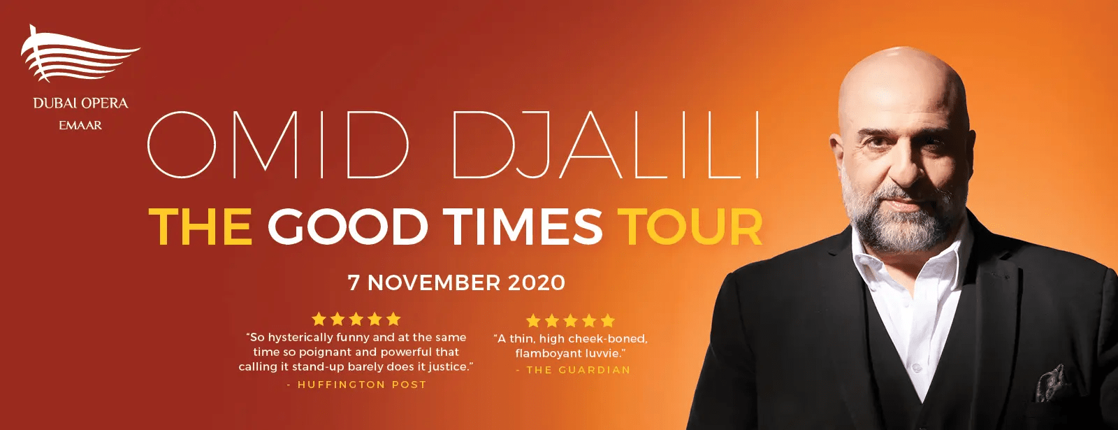 Stand-up Show of Omid Djalili - Coming Soon in UAE