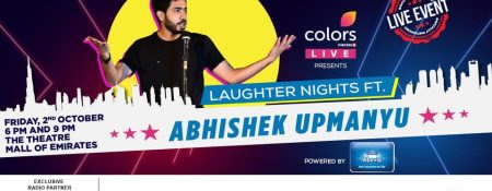 Colors Live Laughter Nights ft Abhishek Upmanyu - Coming Soon in UAE