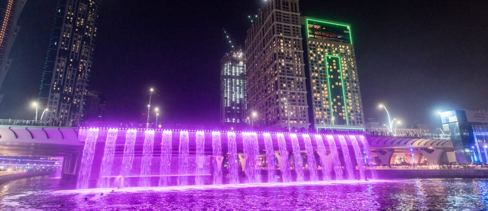 Dubai Waterfall