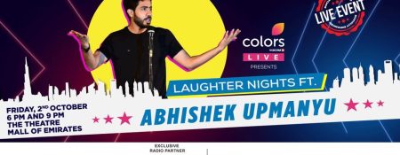 Laughter Nights ft Abhishek Upmanyu at Mall of the Emirates - Coming Soon in UAE