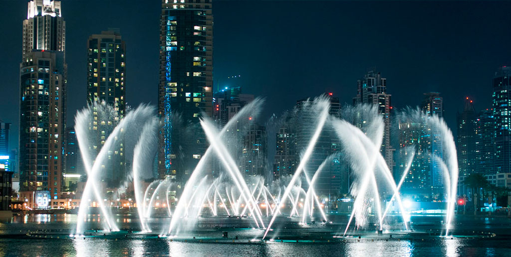Enjoy the Dubai Fountain Show
