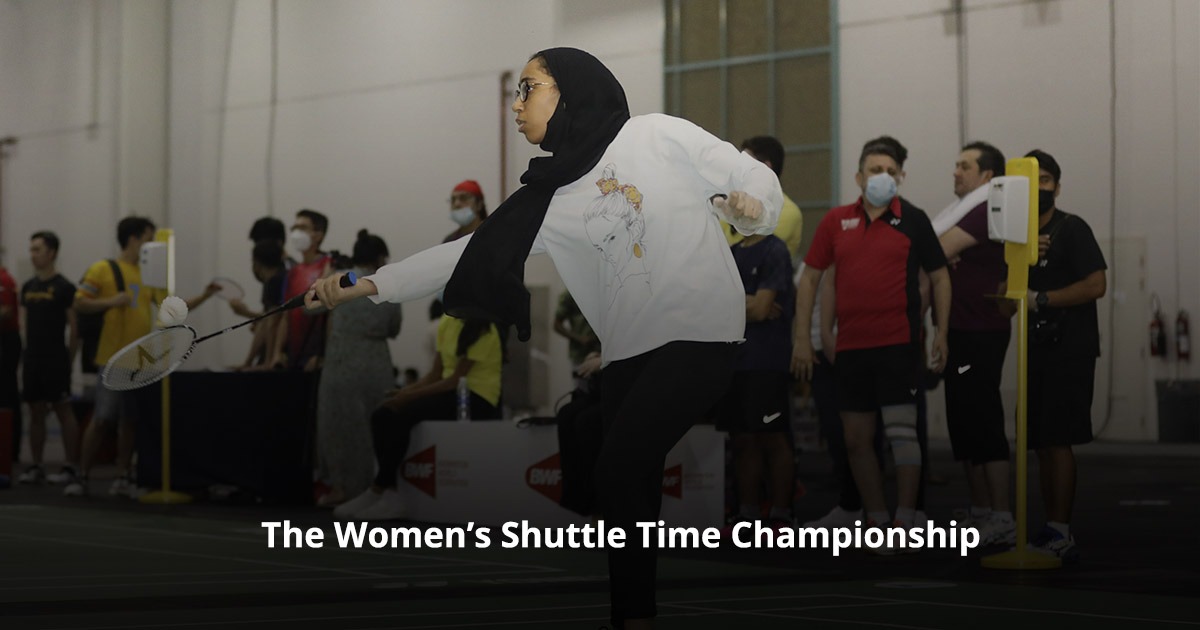 The Women’s Shuttle Time Championship - Coming Soon in UAE