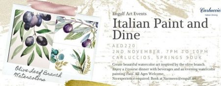 Italian Paint and Dine - Coming Soon in UAE
