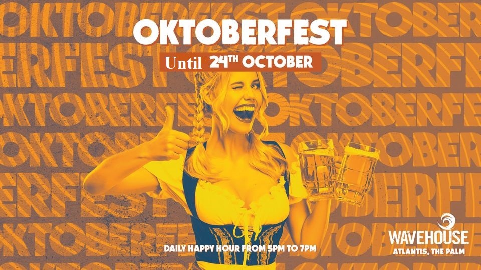 Oktoberfest at Wavehouse - Coming Soon in UAE