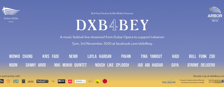 DXB4BEY – one-day music festival to raise funds for Lebanon - Coming Soon in UAE