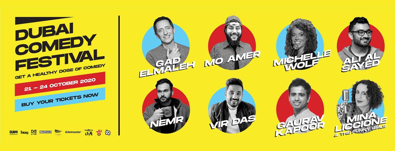Dubai Comedy Festival 2020 - Coming Soon in UAE