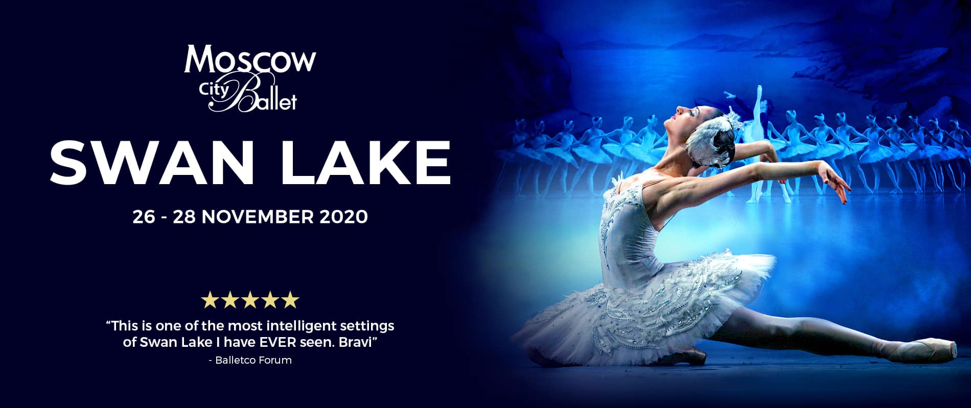 Swan Lake by Moscow City Ballet - Coming Soon in UAE