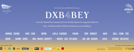 DXB4BEY – one-day music festival to raise funds for Lebanon - Coming Soon in UAE