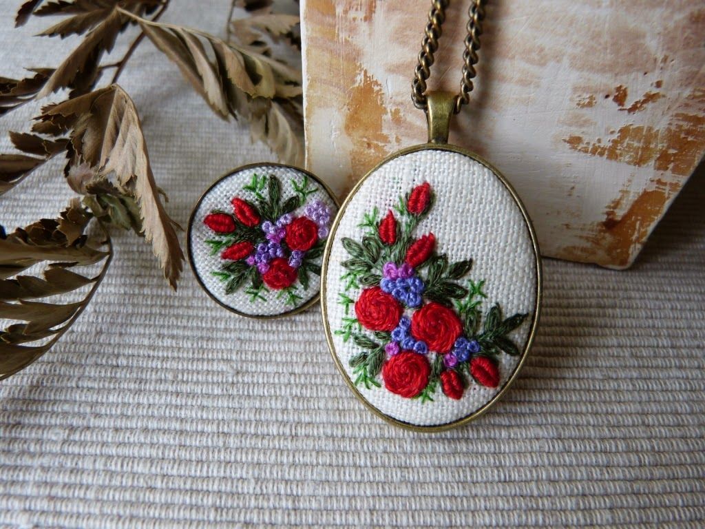 Floral Embroidery Wall Hanging - Coming Soon in UAE