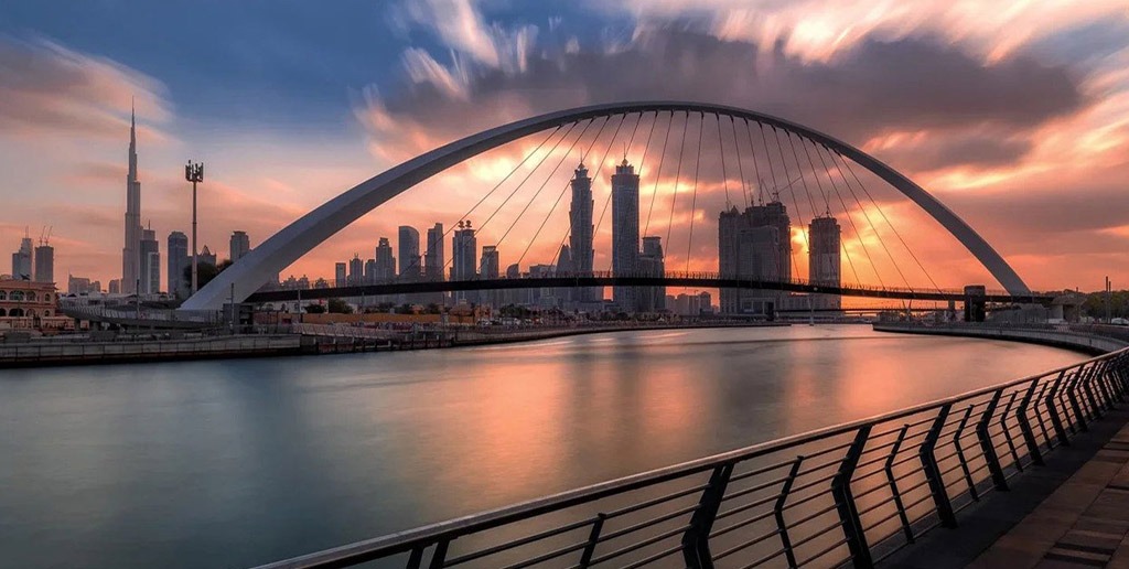 Bridge on Dubai Water Canal